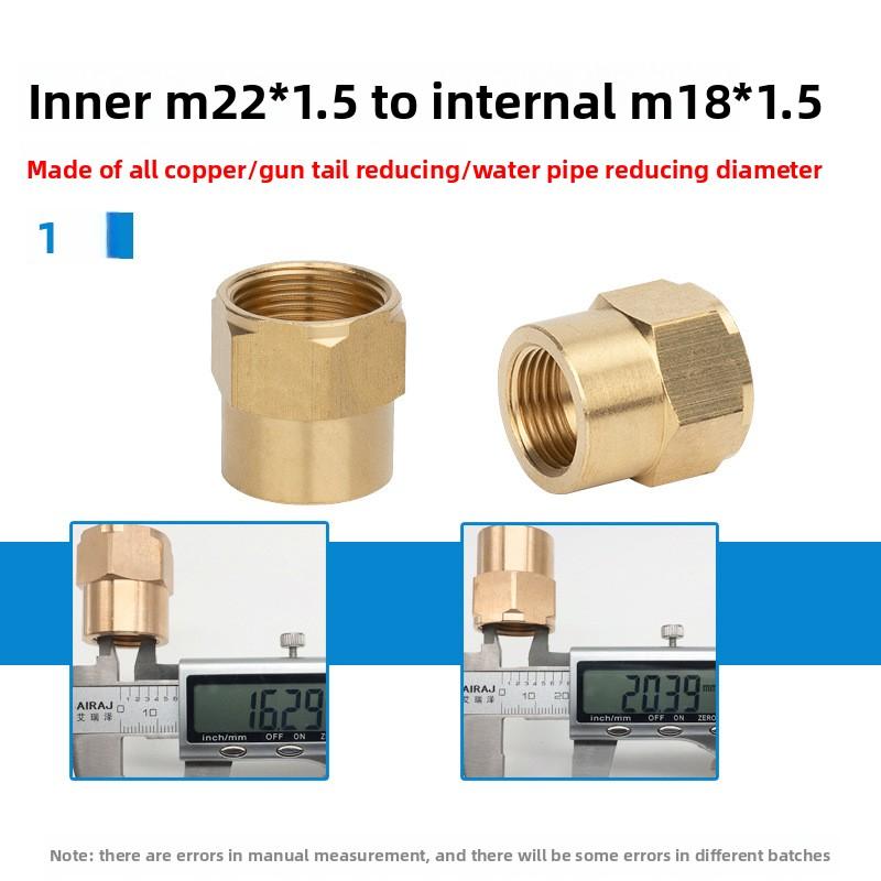 1PCS Male to Female Thread Brass Pipe Connectors Brass Coupler Adapter Threaded Fitting 1/8" 1/4" 3/8" 1/2"