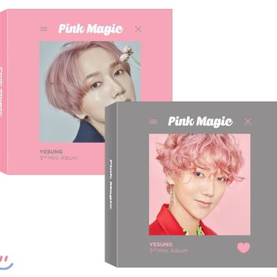 Yesung - 3º Mini Álbum: Magia Rosa [Lançado Aleatoriamente: Versão Rosa ou Mágica] [Álbum de Música Inteligente (Álbum de Cinema)]