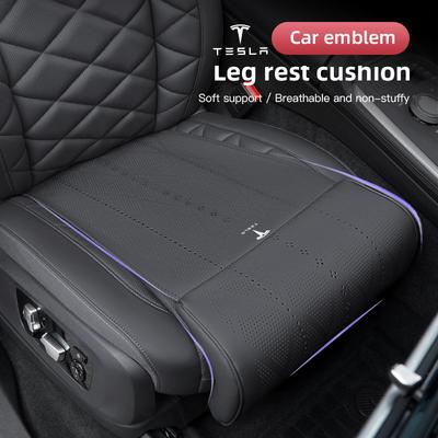 Autostoel Verlengstuk Beensteun Nappa Leer Beensteun Stoelmat Voor Model 3 Y S X Cybertruck Juguete Roadster Coil Bonina