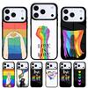 LGBT Gay Pride Lesbian Phone Case for iPhone 17 16 15 14 13 Pro Max Back Cover for 12 11 Pro Coque