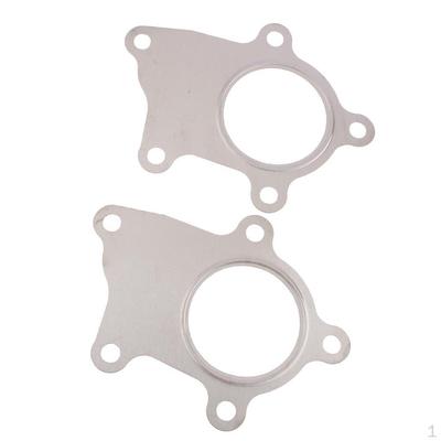 2x Flange Gasket for Car DIY Part High Temperature Resistance
