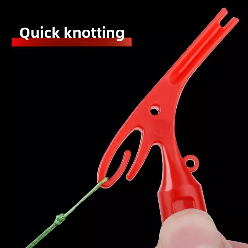 

Многофункциональный инструмент три-в-одном для глубокого горла, завязывания и развязывания узлов и извлечения крючков 1PC