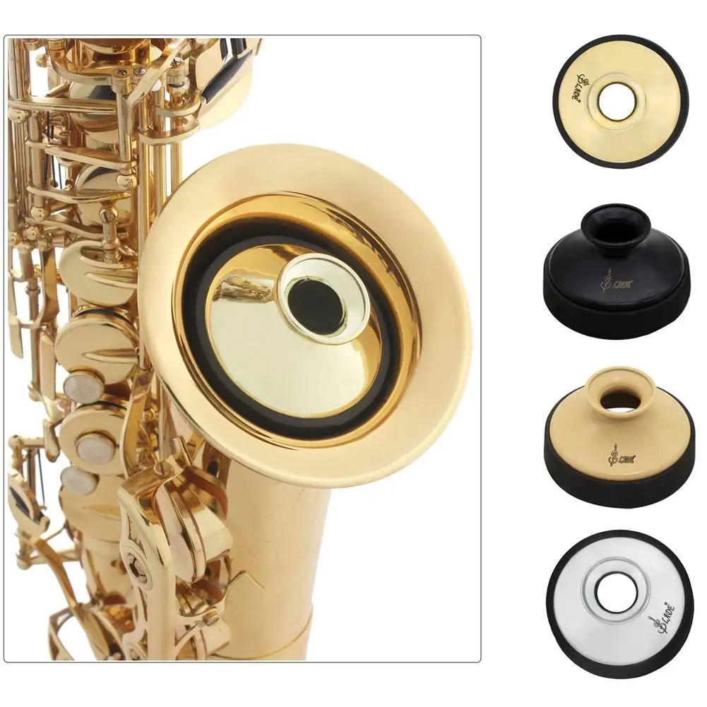Saxophone Silencer Round Light-Weight ABS Mute Dampener Woodwind Musical Instrument Accessories Sax Parts