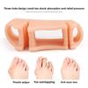 Three-hole Toe Splitter, Slippers, Sandals, Flip-flops, Foot Splitter, Thumb Valgus Overlapping Toes, Anti-wear Toe Splitter