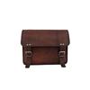 18 In Goat Leather Messenger Bag Office School Laptop Satchel Shoulder Bags