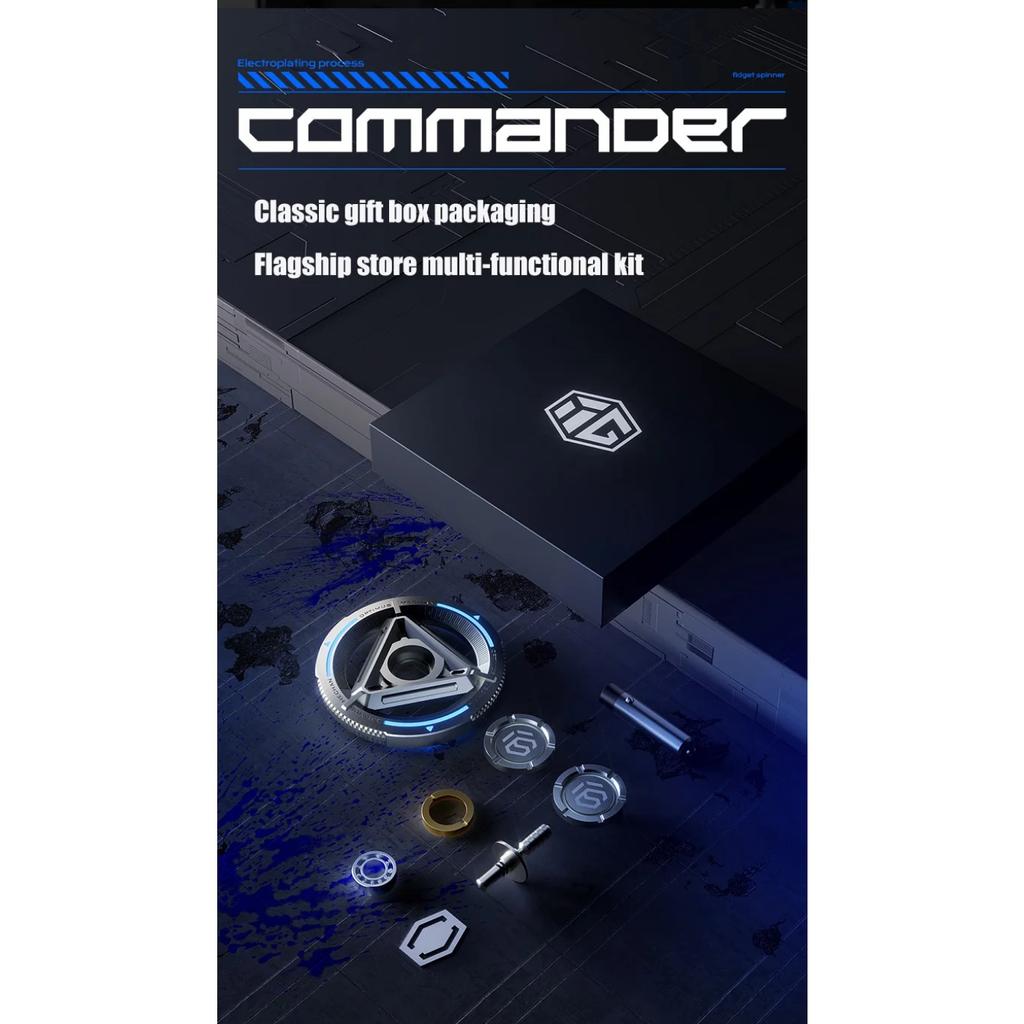 Spinner Fidget Metalic Spinner de Mână pentru Degete Jucării Antianxietate pentru Reducerea Stresului Cadou pentru Copii și Adulți Giroscop Exclusiv de Birou pentru Desktop