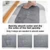 Beach Shell Starfish Bath Mat Super Absorbent Non Slip Rug Washroom Floor Carpet Shower Room Indoor Washable Easy Clean Doormat