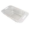 Kitchen Sink Fruit Vegetable Strainer Modern Minimalist PET Kitchen Telescopic Drain Rack Plastic