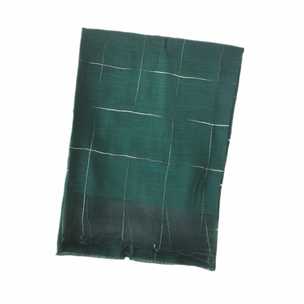 Elegant Women's Plaid Silk Scarf - Spring/Summer Shawl