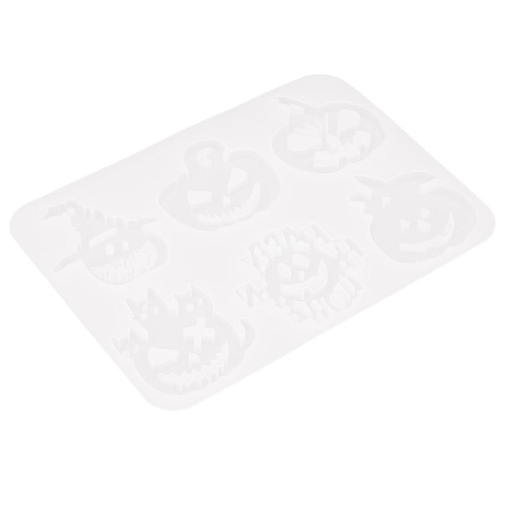 Halloween Silicone Mold Portable Food Grade Silicone Flexible Nonstick Diversification Pumpkin Silicone Mold
