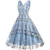 European and American Tulle Floral Dress 2026 Summer New Wedding Guests Formal Party Dress
