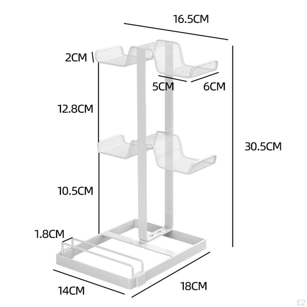 Universal Controller Holder, Headphone Desk Organizer ,Storage Rack, Display