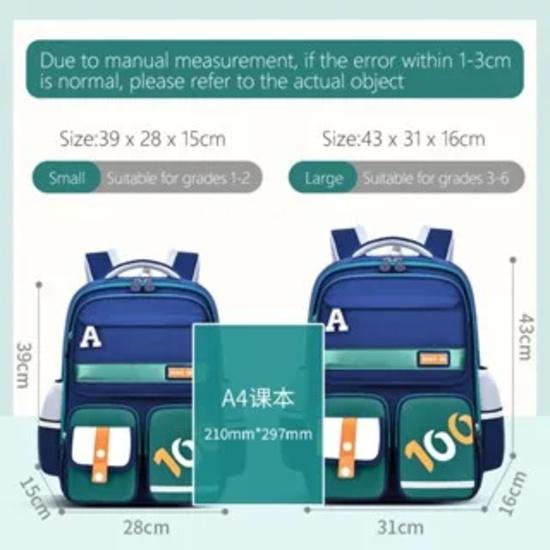 Primary school bag boys backpack bag school kids ergonomic preschool bag girls kindergarten children bookbag