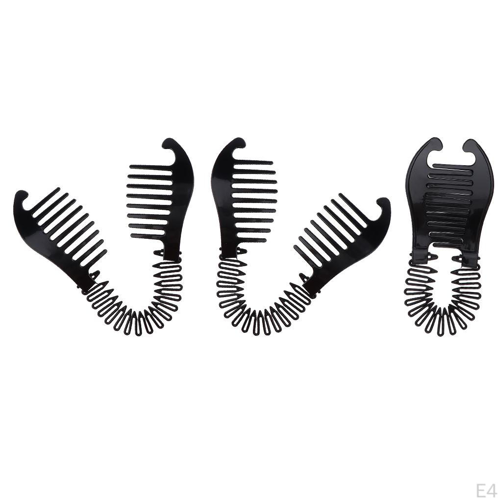 Styling Clip Stick bun making Braid Tools, Pack of 3