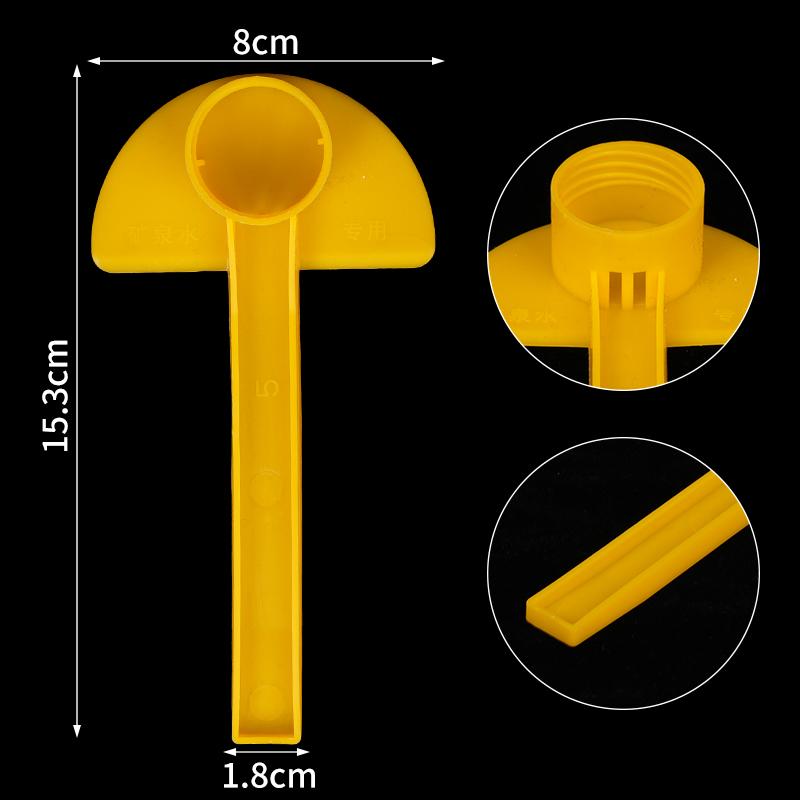 100Pcs Plastic Beekeeping Entry Feeder Cap Feeder Beekeeper Equip Beekeeping Hive Garden Bee Feeder Water Drink Feeding Tools no bottle