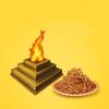 MAYAPURI Samagri Havan Pura e Natural para Puja e Yajna – Ervas Ayurvédicas, Madeira Seca, Flores e Raízes para Templo Doméstico, Rituais de Havan Kund (100 Gr