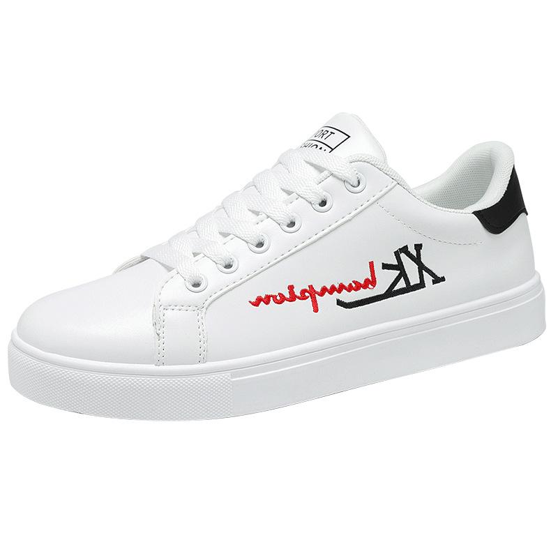 Herrenschuhe neu Sommer kleine weiße Schuhe trendige vielseitige Board-Schuhe jung und jung Low-Top lässige Sportschuhe