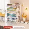 Desktop Book Organizer and Storage Rack