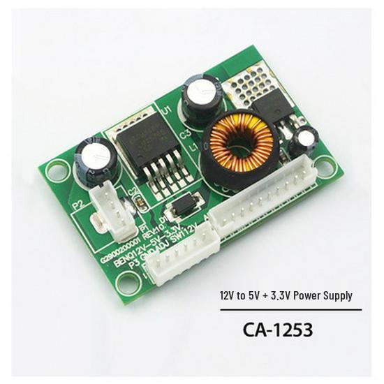 DC Buck Converter Module 12V to 5V/3.3V with LCD Display - Model CA-1253