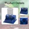 Aquarium Water Container with Automatic Drinking Mechanism and Bottle for Geckos Tortoise