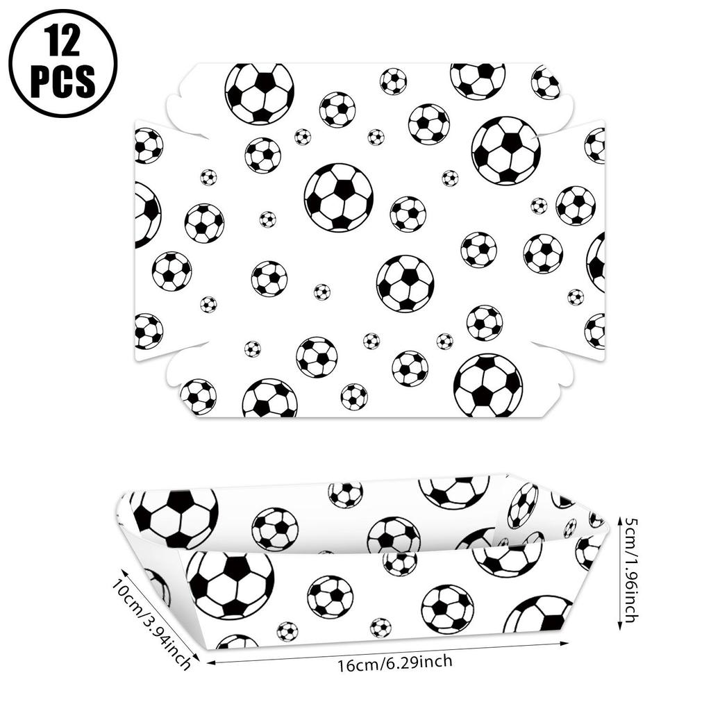 World Cup Football Theme Party Tray - Fried Chicken & Burger Box