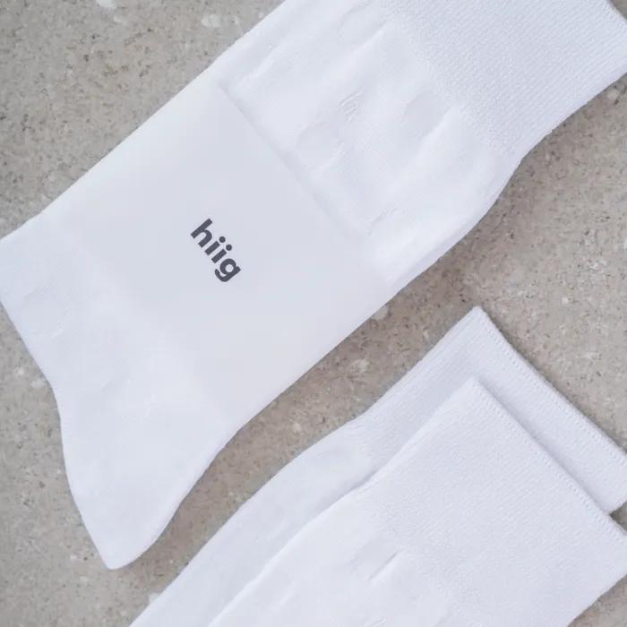 [hiig] no.440 white dot socks