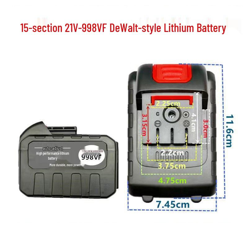 DeWalt Style 21V-48V Universal Lithium Battery Charger for Large Capacity Electric Drills