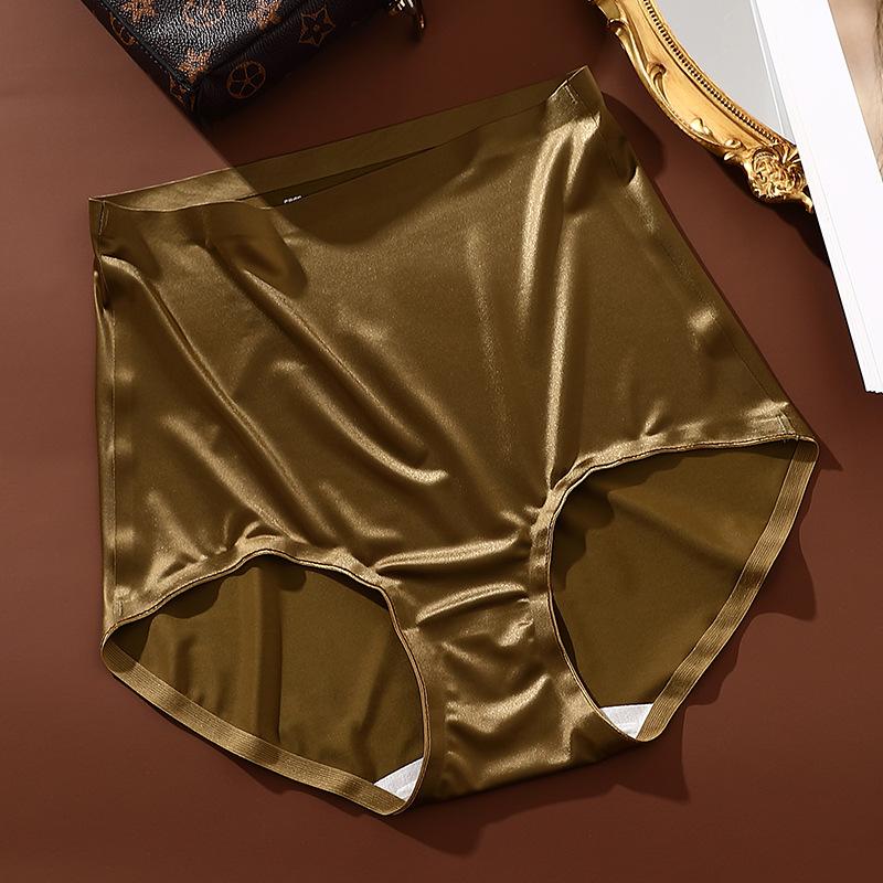 Antibacterial Traceless Non Buttock Panties High Waist Abdominal and Hip Lifting Triangle Women’s Panties