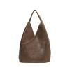 2025 Vintage Autumn Shoulder Bags Soft Leather Luxury Bucket Bags Large Capacity Commuter Travel Tote Bags Ladies Purse Handbags