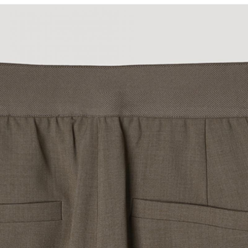 [shs Miss] Back Banding Wide Set Up Pants Swsslp2207l