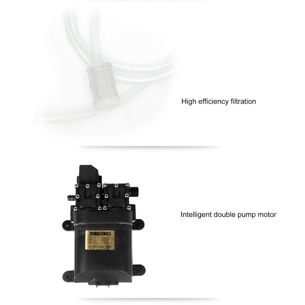 Efficient 12V Double Pump High Pressure Car Cleaning System Easy To Use Suitable for Home Garages and Travel Enthusiasts