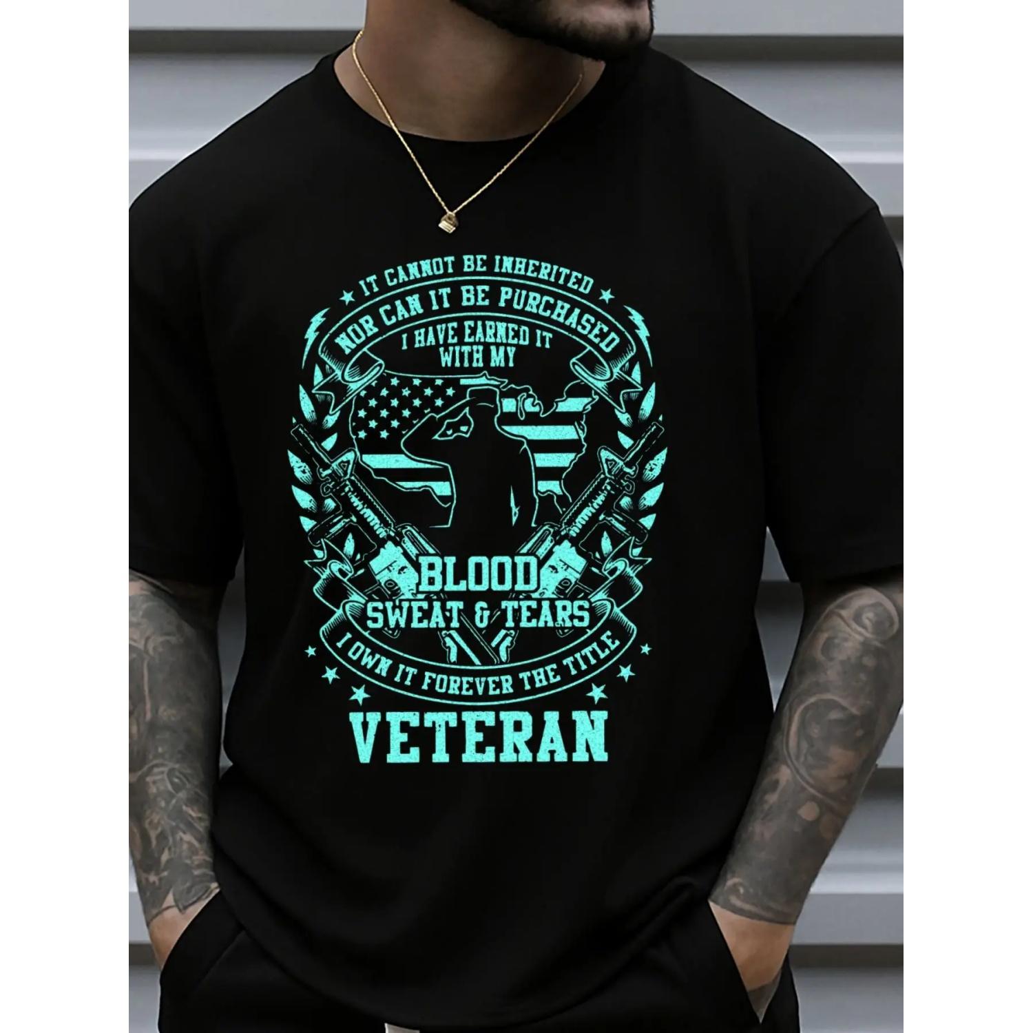 

Warrior Military Dogtags Pride Veteran T-Shirt 100% Cotton O-Neck Short Sleeve Summer Casual Mens T-shirt Streetwear XXXXXL чорний
