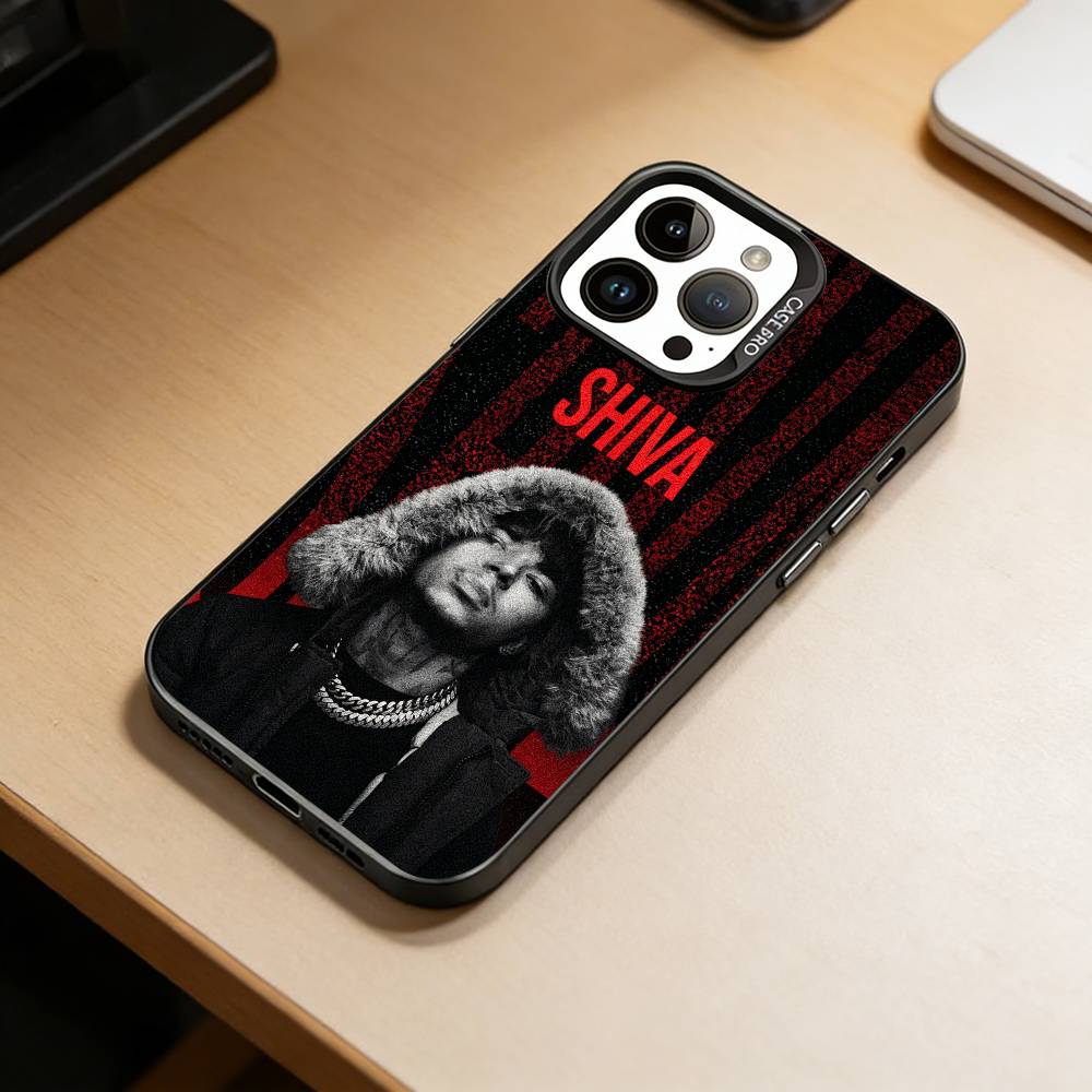 

Singer Shiva Rapper Phone Case For iPhone 17,16,15,14,13,12,11 Plus,Pro Max,XS,Colorful Silver Phone case Funda Cover iPhone12PRO