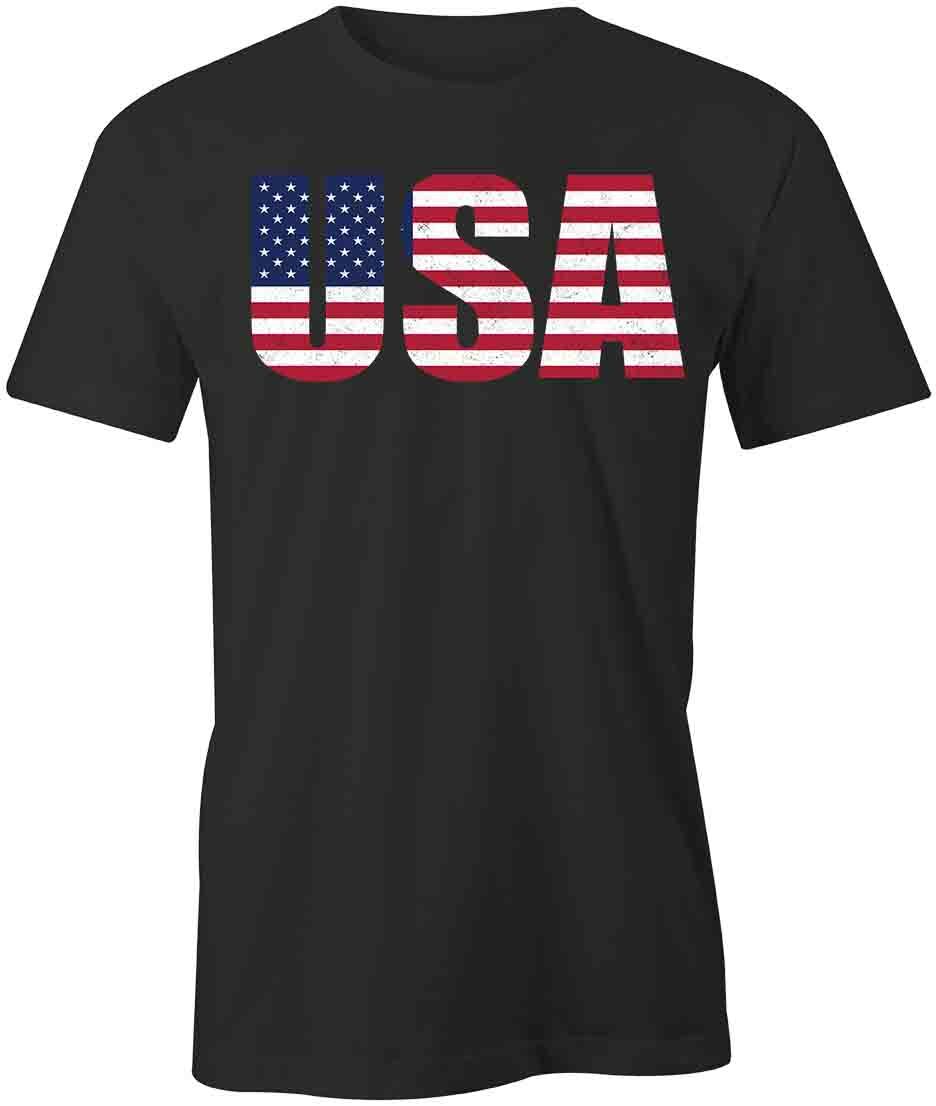 USA TShirt Tee Short-Sleeved Cotton PATRIOTIC AMERICA CLOTHING S1BSA432 S