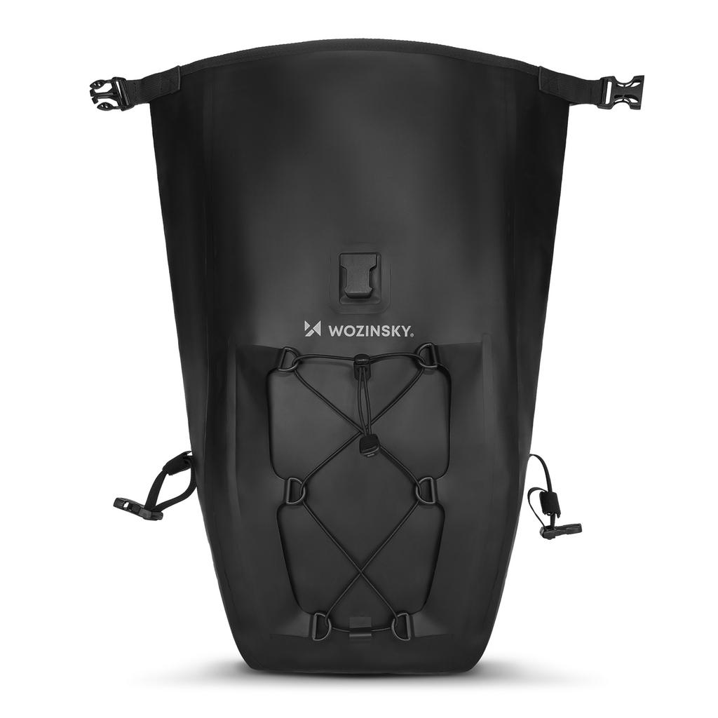 Wozinsky Waterproof Bike Bag Pannier Rack Bag 25l Black (WBB24BK)