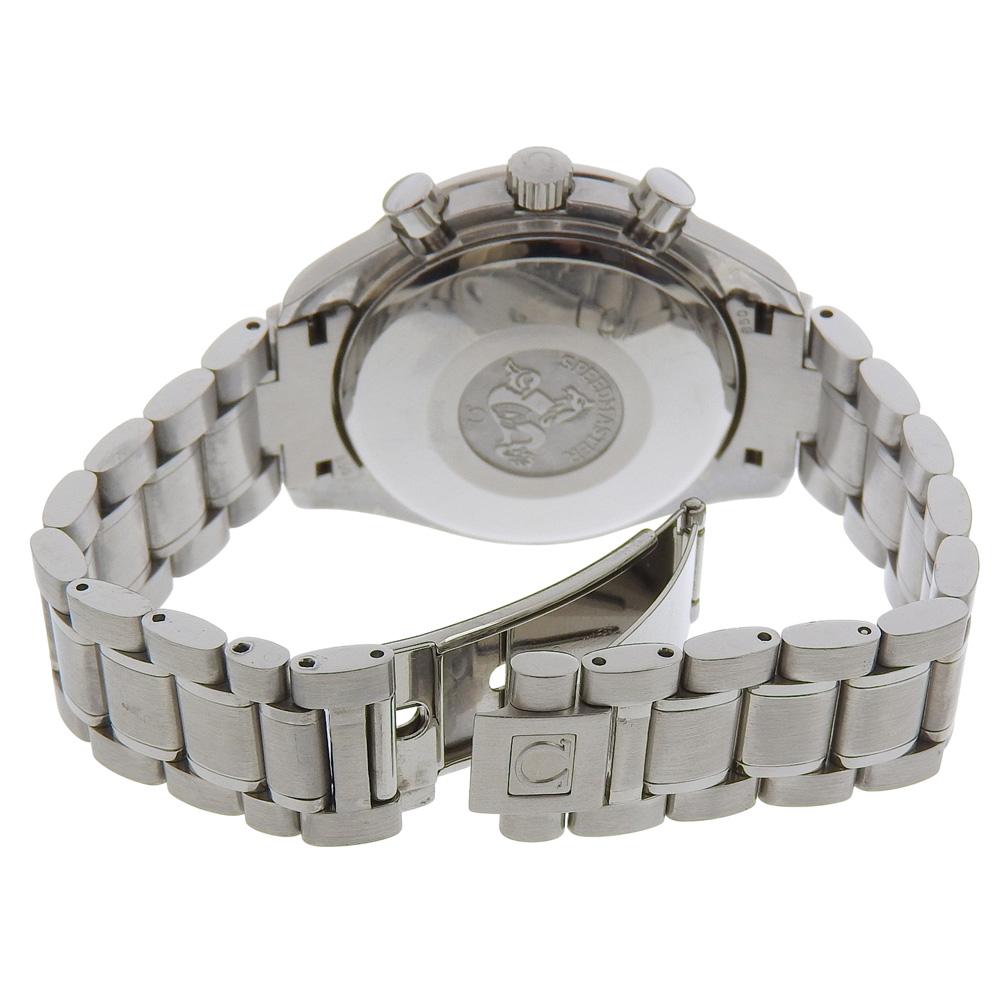 OMEGA Speedmaster Watches 175.0084 Triple Carrender cal.1151 Silver BlueDial Stainless Steel Mechanical Automatic Chronograph mens Used