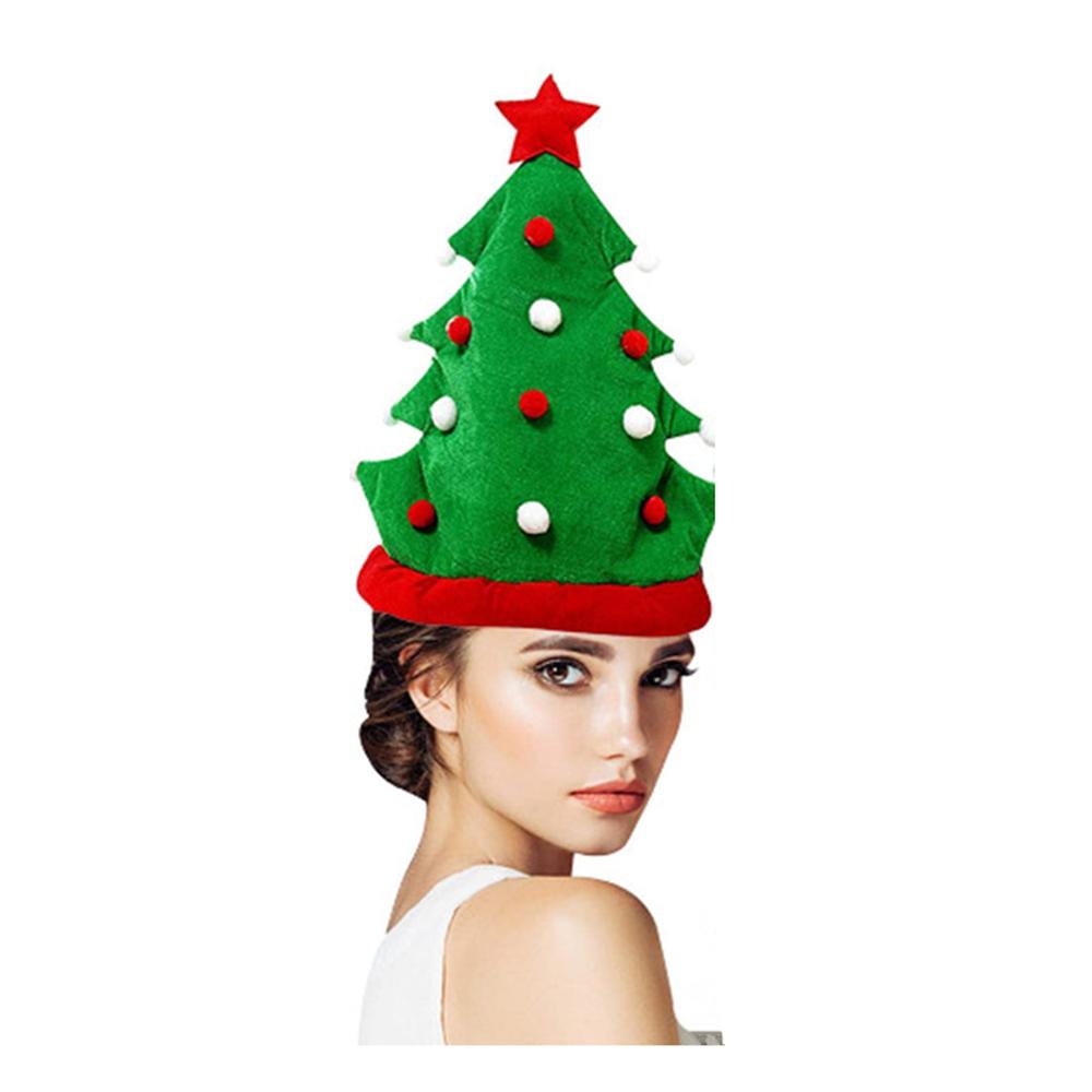 Xmas Tree Hat Party Winter Decor