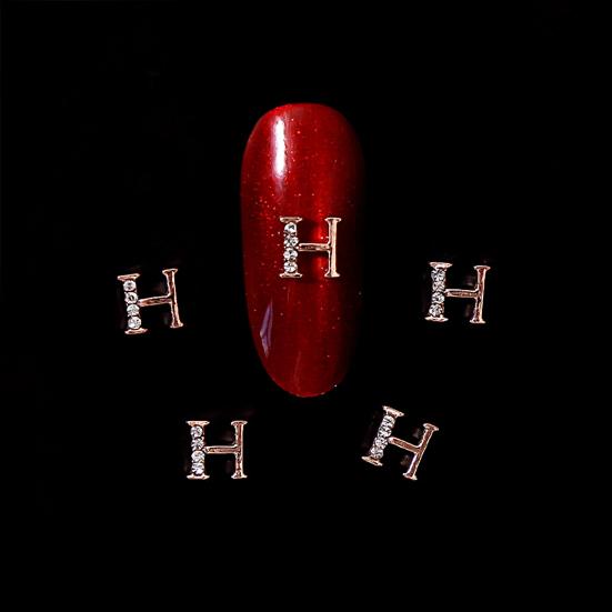 Alfabete de manichiură elegantă Decorative de lux care nu căde