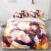 3D Printed Genshin Impact Bedding Set Anime Game XIAO Duvet Cover Double Twin Full Queen King Adult Kids Bedclothes Quilt Cover
