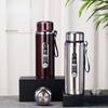 Large Capacity Thermos Cup 600ml /800ml/1000ml Vacuum Flasks Portable Stainless Steel Thermos Cup Water Bottle Travel Tea Mug Office Thermos Cup
