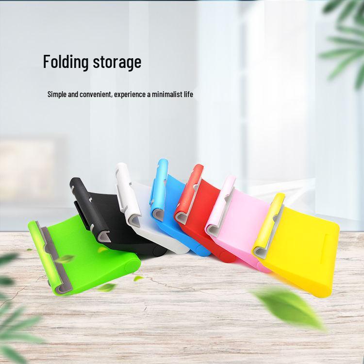 Portable Multi-Angle Rotating Phone Stand - Foldable for Desktop Use