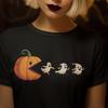 Maglietta di Pac-Man per Halloween: Costume da Gamer Vintage Divertente