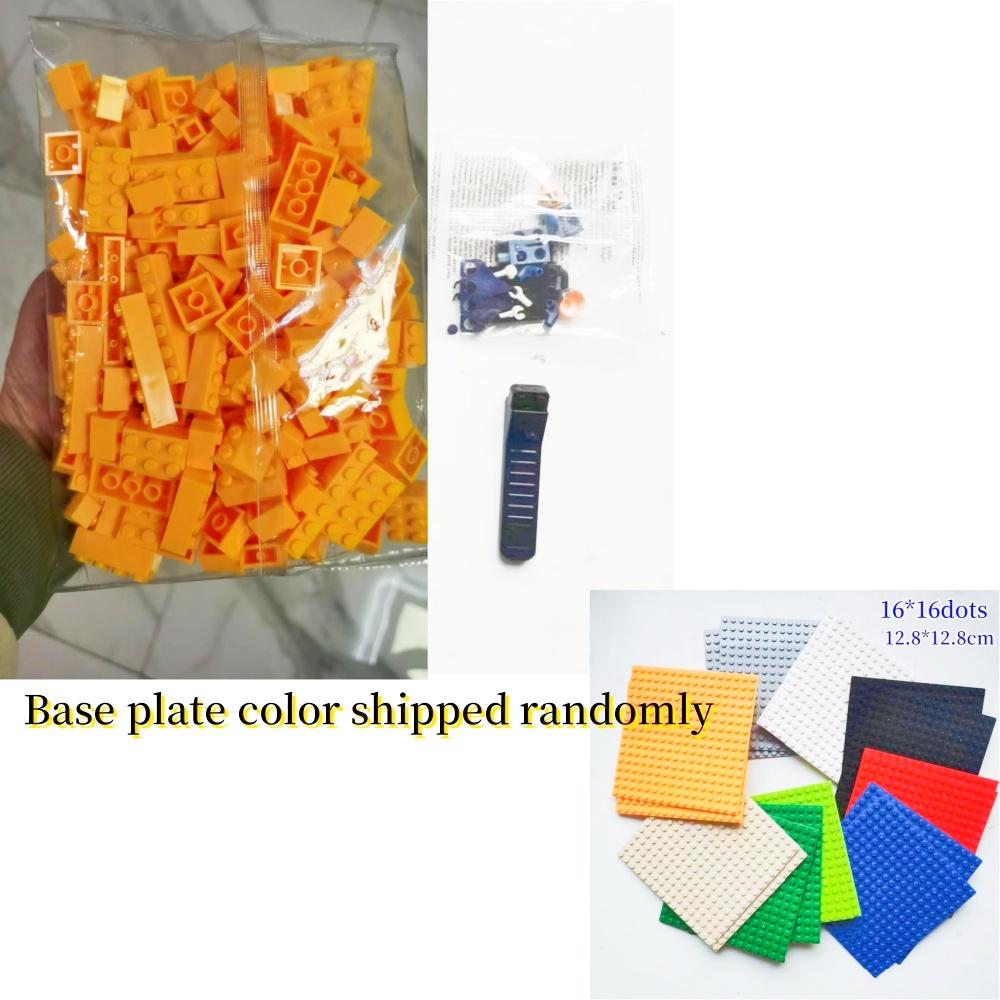 Dětské hračky Stavebnice Dárkový talíř Figurka 260g Asi 200ks Puzzle DIY pro děti 16 barev/smíšené barvy/chlapecký/dívčí styl