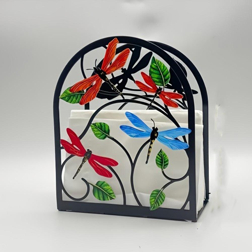 Exquisite Waterproof Acrylic Napkin Holder Rustproof Sturdy Desktop Tissue Stand Decorative Modern Napkin Box Home Organizer