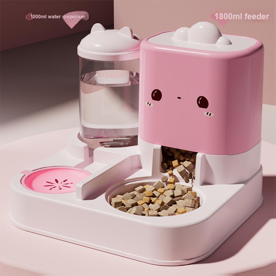 Pet Supplies Cat Water Fountain Automatic Feeder Dog Bowl Cat Litter Dual Water Machine Cat Bowl