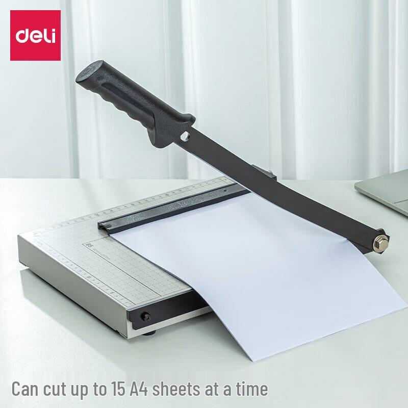 Deli Steel Guillotine Paper Cutter