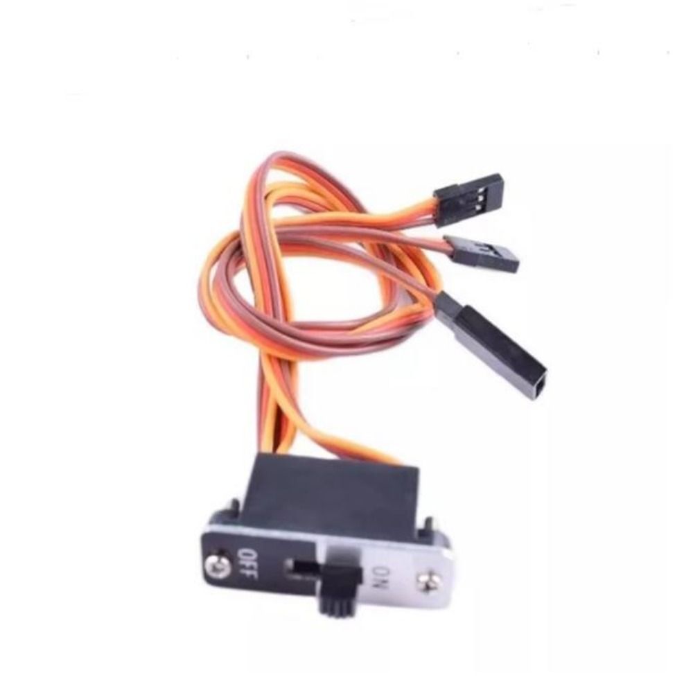 Brown Red Orange Heavy Duty RC Aluminum Power Switch Medium Aluminum Shell Switch  For RC Airplane