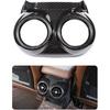 TOYCIDFG Car Rear Seat Air Conditioner Outlet Vent Frame Cover Trim for Alfa Romeo Stelvio 2017-2020, Car Decoration Accessories (Carbon Fiber