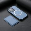 Für Apple iPhone 14 13 12 11 Pro Max XR XS Handyhülle Magnetische Kartenhülle Magsafe Kartenbeutel Schutzhülle mit Fasermuster