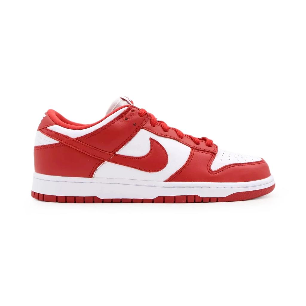 CU1727-100 Nike Dunk Low SP White University Red St. John's (Men's)